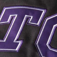 Youth Stadium Athletic Charcoal TCU Horned Frogs Big Logo Pullover Hoodie