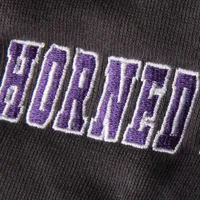 Youth Stadium Athletic Charcoal TCU Horned Frogs Big Logo Pullover Hoodie