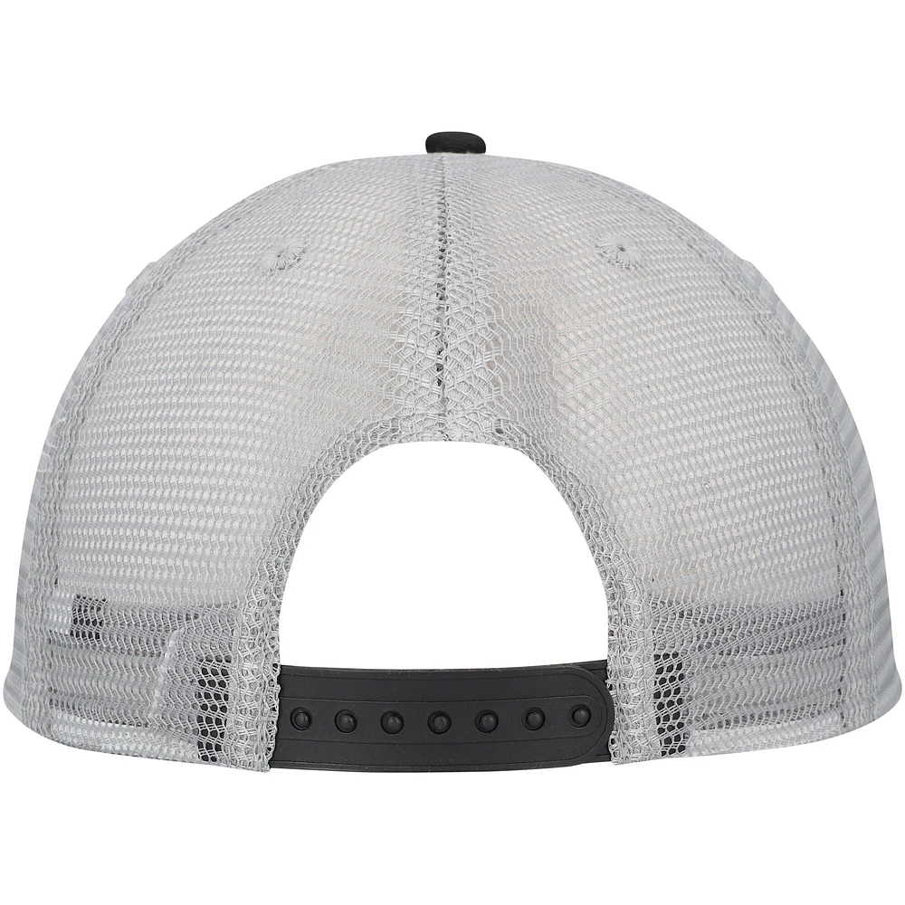 Men's Colosseum Gray Temple Owls Snapback Hat