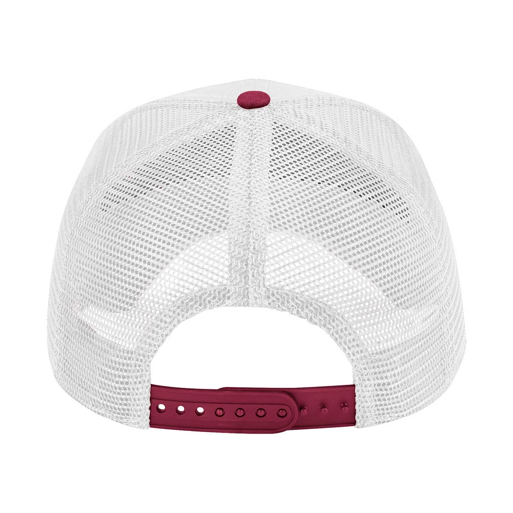 Men's Colosseum White Temple Owls Wyatt Adjustable Hat