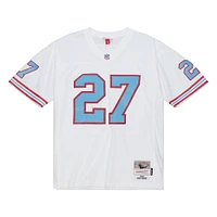 Men's Mitchell & Ness Eddie George White Tennessee Oilers Legacy Replica Jersey