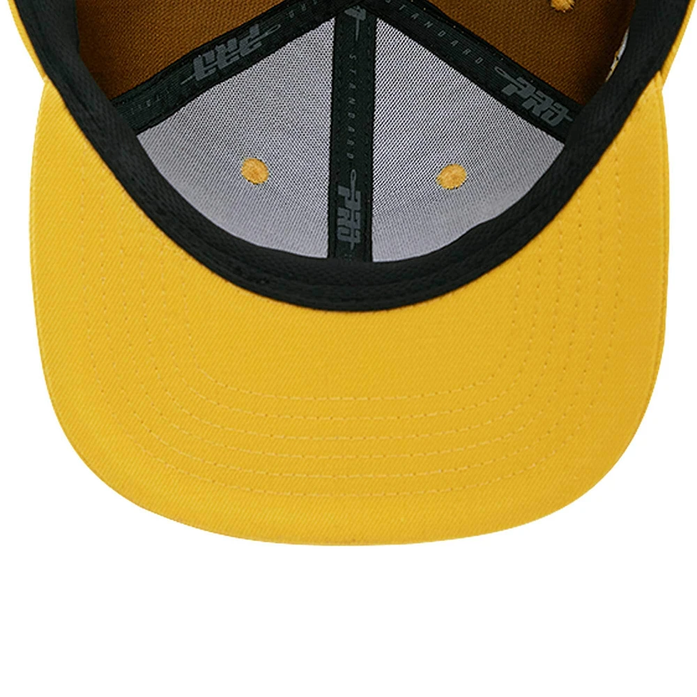 Men's Pro Standard Gold Tennessee State Tigers Prairie View Logo Snapback Hat