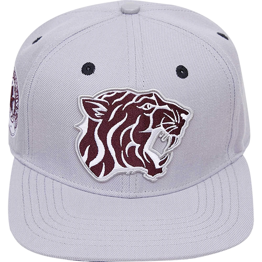 Men's Pro Standard Gray Tennessee State Tigers Mascot Logo Snapback Hat