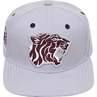 Men's Pro Standard Gray Tennessee State Tigers Mascot Logo Snapback Hat
