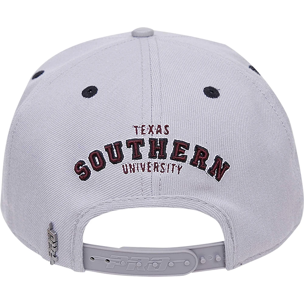 Men's Pro Standard Gray Tennessee State Tigers Mascot Logo Snapback Hat