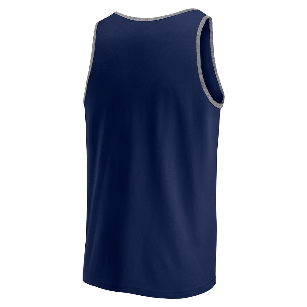 Men's Fanatics Navy Tennessee Titans Bet Tank Top