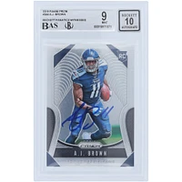 A.J. Brown Tennessee Titans Autographed 2019 Panini Prizm #344 Beckett Fanatics Witnessed Authenticated 9/10 Rookie Card