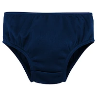 Girls Toddler Navy Tennessee Titans Cheer Captain Dress with Bloomers