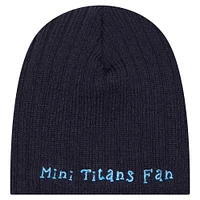 Infant New Era Navy Tennessee Titans Mini Knit Hat