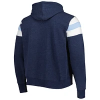 Men's '47 Heathered Navy Tennessee Titans Premier Nico Pullover Hoodie