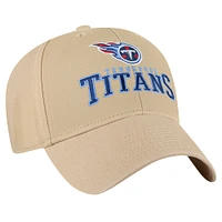 Men's '47 Khaki Tennessee Titans Powell MVP Adjustable Hat