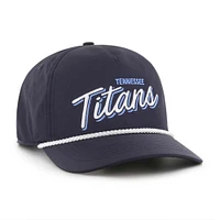 Men's '47 Navy Tennessee Titans Brrr Fairway Hitch Adjustable Hat