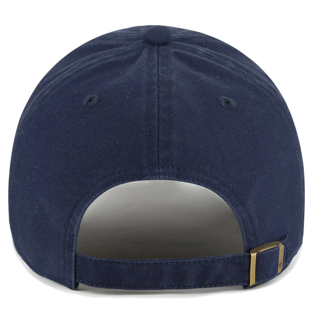Men's '47 Navy Tennessee Titans Vernon Clean Up Adjustable Hat