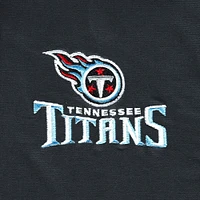 Men's Dunbrooke Navy Tennessee Titans Big & Tall Dakota Canvas Hoodie Full-Zip Jacket