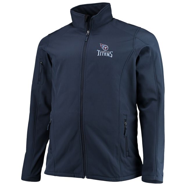 Veste homme Dunbrooke Navy Tennessee Titans Tailles Big & Tall Sonoma Softshell Full-Zip