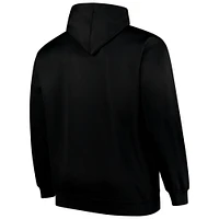 Men's Fanatics  Black Tennessee Titans Big & Tall Fleece Pullover Hoodie