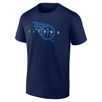 Men's Fanatics Navy Tennessee Titans Big & Tall Coordinate T-Shirt