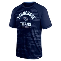 Men's Fanatics Navy Tennessee Titans Hail Mary Defender Raglan T-Shirt