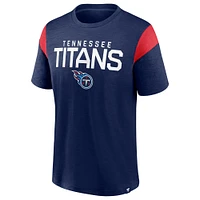 Men's Fanatics Navy Tennessee Titans Home Stretch Team T-Shirt