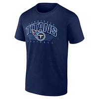 Men's Fanatics Navy Tennessee Titans Line Clash T-Shirt
