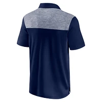 NUT TITAN NAVY HEATHER 22 NFL MEN'S FANATICS MARQUE LONG SHOT POLO POLMEN