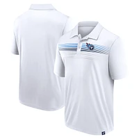 Men's Fanatics White Tennessee Titans Big & Tall Sublimated Polo