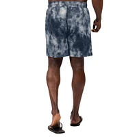 Men's G-III Sports by Carl Banks  Navy Tennessee Titans Change Up Volley Swim Trunks