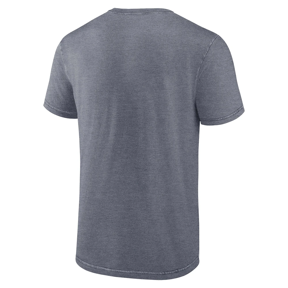 Men's Heather Navy Tennessee Titans Force Out T-Shirt