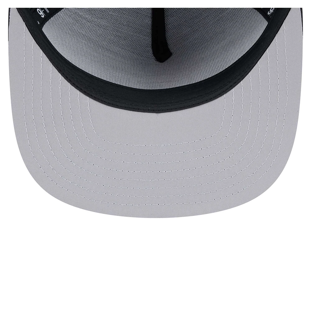 Men's New Era Black Tennessee Titans Hydro A-Frame 9FIFTY Snapback Hat