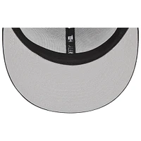 Men's New Era Black Tennessee Titans Main Trucker 9FIFTY Snapback Hat Main Trucker 9FIFTY Snapback Hat