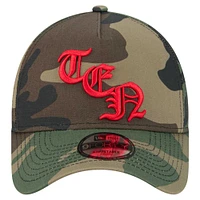 Men's New Era Camo Tennessee Titans Mystic Camo A-Frame 9FORTY Adjustable Hat
