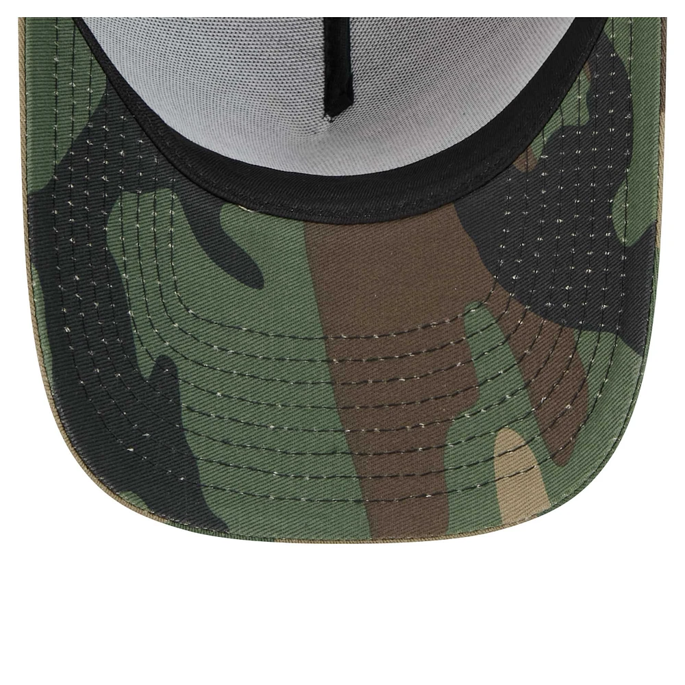 Men's New Era Camo Tennessee Titans Mystic Camo A-Frame 9FORTY Adjustable Hat