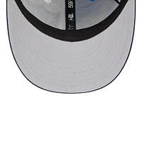 Men's New Era  Light Blue/Navy Tennessee Titans 2023 Sideline Low Profile 59FIFTY Fitted Hat