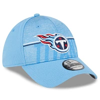 Men's New Era  Light Blue Tennessee Titans 2023 NFL Training Camp 39THIRTY Flex Hat