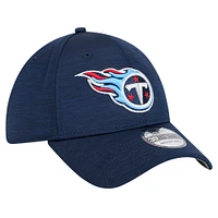 Men's New Era Navy Tennessee Titans  Active Tech 39THIRTY Flex Hat