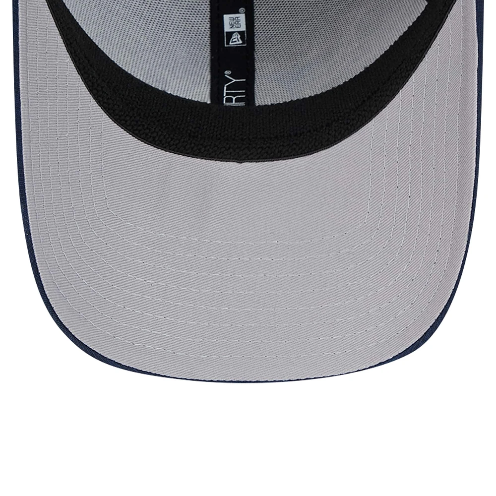 Men's New Era Navy Tennessee Titans  Active Tech 39THIRTY Flex Hat