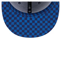 Men's New Era Navy Tennessee Titans Checkered 59FIFTY Fitted Hat