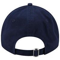 Men's New Era  Navy Tennessee Titans Distinct 9TWENTY Adjustable Hat