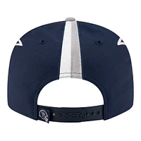 Men's New Era Navy Tennessee Titans  Helmet 9FIFTY Snapback Hat