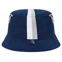 Men's New Era Navy Tennessee Titans Helmet Bucket Hat