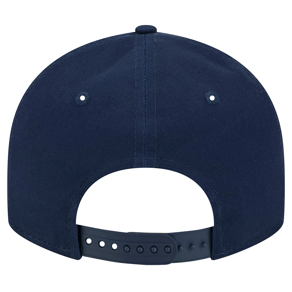 Men's New Era Navy Tennessee Titans Main Low Profile 9FIFTY Snapback Hat