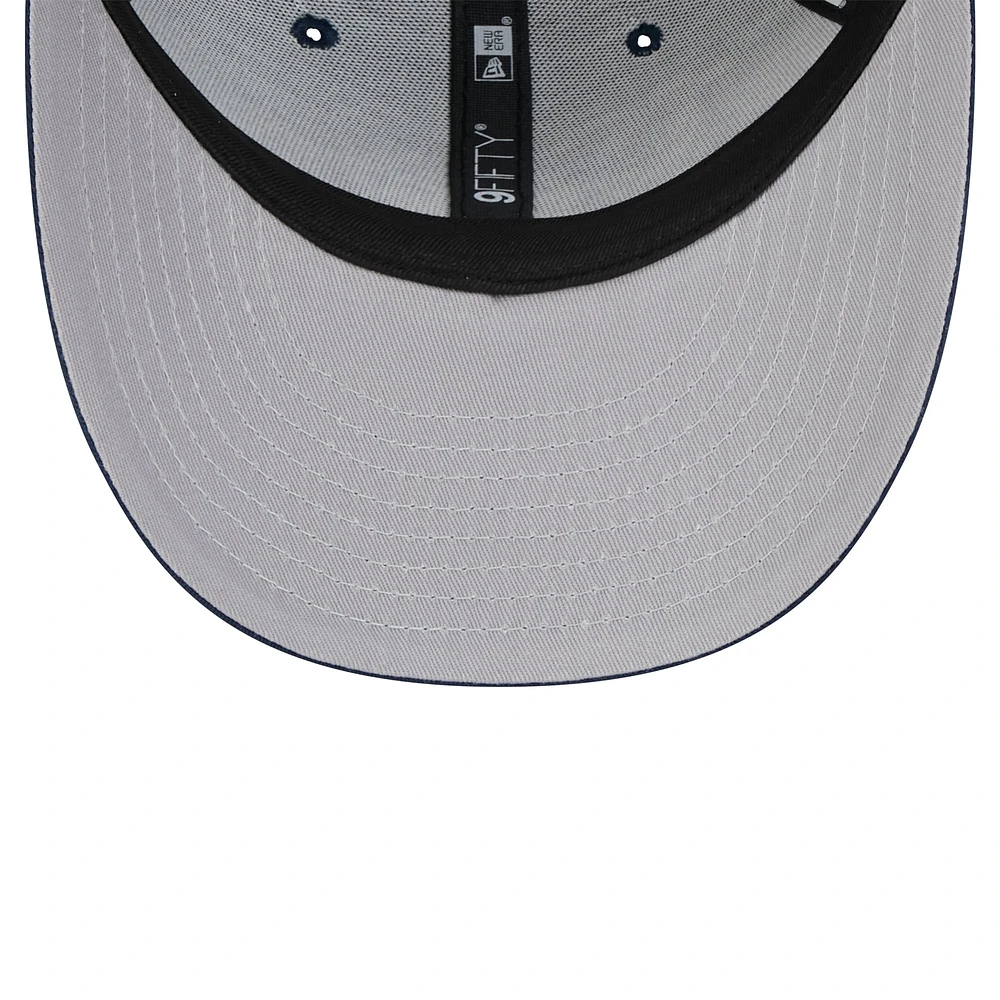 Men's New Era Navy Tennessee Titans Main Low Profile 9FIFTY Snapback Hat