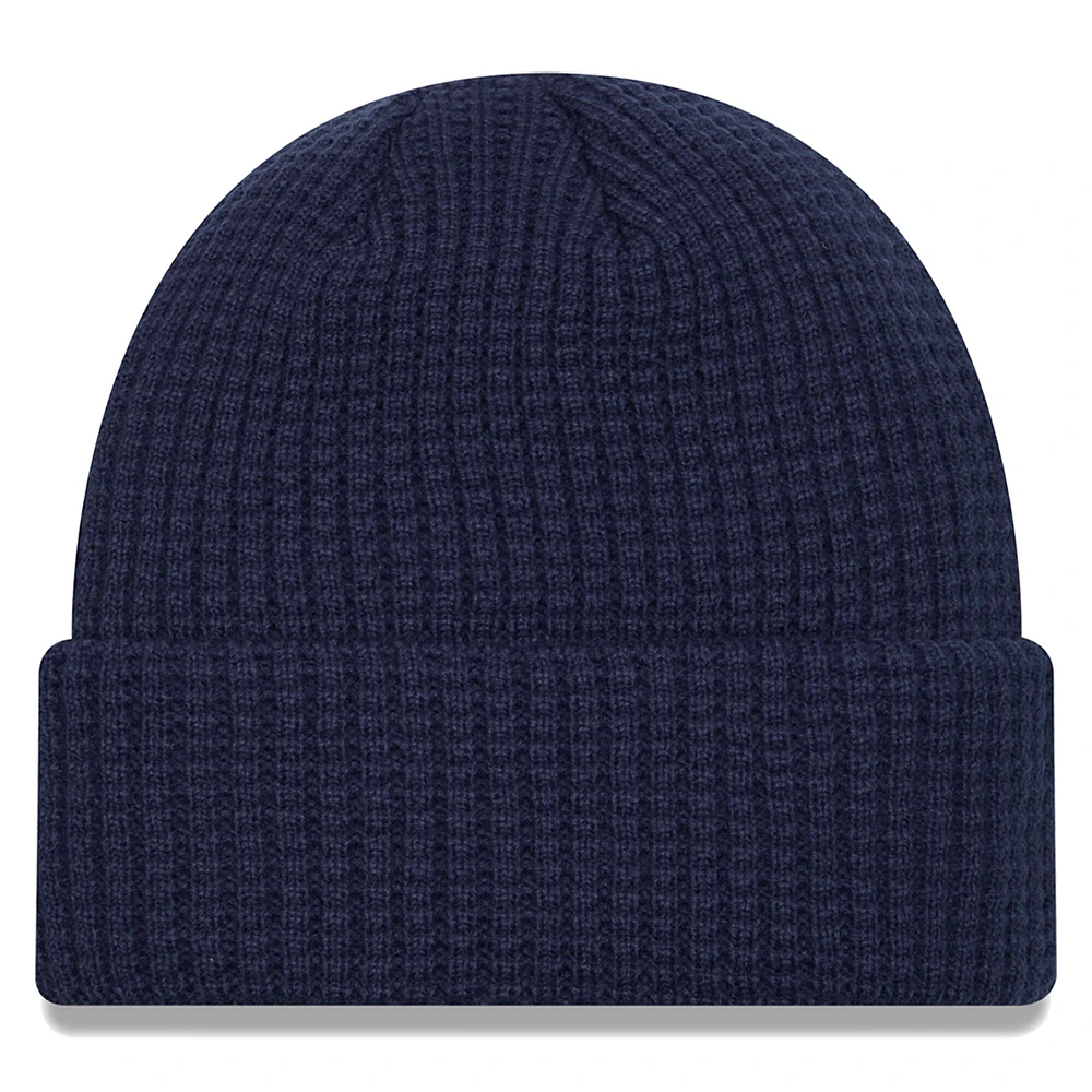 Men's New Era Navy Tennessee Titans Prime Cuffed Knit Hat