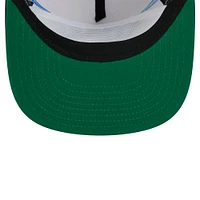 Men's New Era Stone/Navy Tennessee Titans Athletic Golfer Snapback Hat