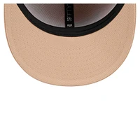 Men's New Era Tan Tennessee Titans Candied Pecan 59FIFTY Fitted Hat