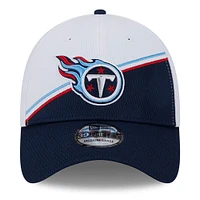 Men's New Era /Navy Tennessee Titans Sideline 39THIRTY Flex Hat