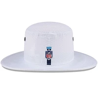 Men's New Era White Tennessee Titans 2024 NFL Training Camp Panama Bucket Hat