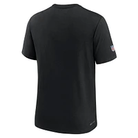 Men's Nike Black Tennessee Titans NFL Crucial Catch Performance T-Shirt