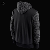 Chandail à capuchon RFLCTV Chevron Nike Tennessee Titans pour homme noir