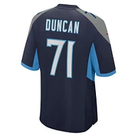 Men's Nike Jaelyn Duncan  Navy Tennessee Titans Game Jersey